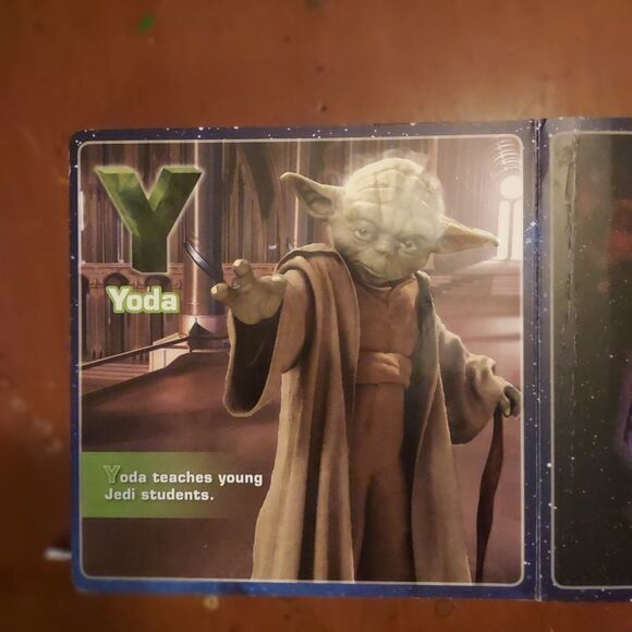Star Wars ABC Card Book - Picture 3 of 8